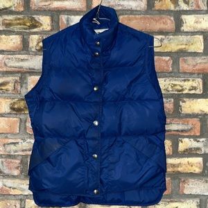 LL BEAN Goosedown Vest - women’s small